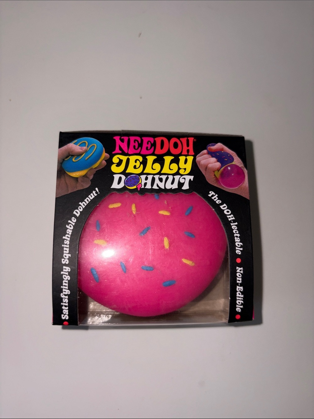 Brand New Needoh Pink Sprinkle Jelly Dohnut Squishy Toy🔥